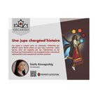Oscardo - Tasse de voyage avec motif artistique autochtone A Skirt with a Story d’Emily Kewageshig-Couvercle antifuite pratique pour les déplacements - Comprend un couvercle transparent sans BPA avec fermeture coulissante qui aide à prévenir les déversements et facilite les trajets quotidiens, les voyages et l’utilisation de tous les jours