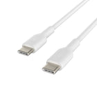 Belkin - Câble USB-C vers USB-C - 1 m - Blanc -CERTIFICATION USB-IF : La conformité à la norme SuperSpeed USB signifie que ce câble a été homologué par USB-IF comme répondant aux normes électriques, mécaniques et environnementales, afin d’assurer une expérience client supérieure.