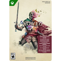 Avowed Premium Edition (Pre-Purchase/Launch Day) pour Xbox Series X / S and Xbox One [Code Electronique]-Genre: Role Playing