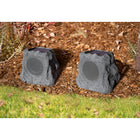 Victrola - Haut-parleurs Rock extérieurs Bluetooth rechargeables et étanches sans fil - Paire - Gris-7