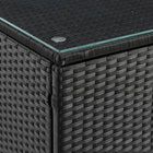 Manhattan Comfort - Ensemble de salon de patio moderne Imperia pour 2 personnes avec table d’appoint - Gris - Lot de 3-Garantie limitée du fabricant de 30 jours