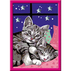 Ravensburger - CreArt peinture par numéros Sleepy Kitties-Terminez en 4 heures environ, laissez sécher, puis placez-le dans le cadre inclus pour l'afficher