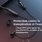 échelon - Écouteurs Bluetooth FitFlex Tour de Cou, Noir-7