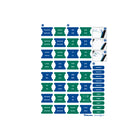 Blueline - 2026 Agenda quotidien MiracleBind - 8 po x 5 po - Noir - Bilingue-50 % de papier recyclé post-consommation