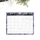 AT-A-GLANCE - Calendrier mural mensuel BADGE floral 2026 - 11 7/8 po H x 14 7/8 po l - bilingue-12 mois : janvier 2026 à décembre 2026