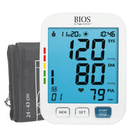 BIOS Diagnostics - Tensiomètre - à lecture facile-Mémorisation de 90 mesures pour chacun de 2 utilisateurs