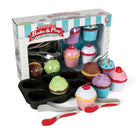 Popular Playthings - PPY64005 Cupcakes magnétiques à cuisiner et à jouer-Développe les compétences sociales et d'écoute : Idéal pour s'amuser en interagissant et en jouant des rôles.