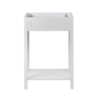 Modway - Altura 24" Armoire de toilette de salle de bain (lavabo non inclus) - Blanc-8