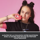 Logitech POP Mouse avec Sans Fil - Heartbreaker-Comfortable, silencieux: Souris sans fil compacte et confortable, pile d'une durée de 24 mois. Elle s'adapte à votre paume, sac à main et sacoche d'ordinateur, avec la technologie SilentTouch