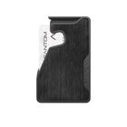 Fantom - M Portefeuille - Extra Mince - Aluminium Noir-Peut contenir de 4 à 7 cartes sans s'étirer - ce portefeuille extra-fin est idéal pour transporter cartes de visite, cartes de crédit et de débit, espèces, etc