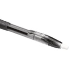 BIC - Stylos Gelocity à encre gel rétractables – 0,7 mm – noir – paquet de 12-Encre gel sécuritaire