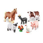 Learning Resources - Jumbo Farm Animals-Matériau : Plastique