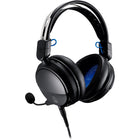 Audio-Technica - ATH-GL3BK Casque de jeu fermé - Noir-Les haut-parleurs de grand diamètre de 45 mm offrent un son haute résolution avec des détails exquis