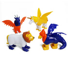 Popular Playthings - PPY62015 Mélange magnétique ou assortiment Royaume mythique-Morceaux épais pour les petites mains