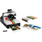 LEGO - IDEAS Appareil photo Polaroid OneStep SX-70 - 516 pièces-Les fonctionnalités de conception emblématiques incluent le viseur et le spectre de couleurs