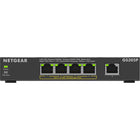 Netgear - Commutateur Non Géré 5 Ports GBE Avec Poe+-Entrées/sorties : 1x RJ45 Gigabit Ethernet, 4x RJ45 Gigabit Ethernet PoE+ (30 W, 802.3at)