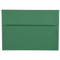 JAM Paper - Enveloppes d'invitation - 5,875 x 8,25 - vertes - 1 000/paquet-Les enveloppes sont fabriquées à partir de papier lisse de 24 lb et comprennent une fermeture gommée activée par l'humidité