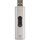 Transcend - Disque SSD portable ESD320A - 1 To - Argent-Le ESD320A est fabriqué avec un alliage de haute qualité incroyablement durable, qui protège vos données et les rend intactes où que vous alliez. 
