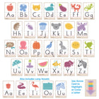 TREND enterprises - Ensemble tableau d'apprentissage de cartes de l'alphabet Bonne nature - Paquet de 32-6