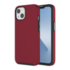 AXS - PROTech coque anti-choc avec bordures surelevees et une durabilite militaire pour Apple iPhone 13, Bourgogne-Resistant aux chocs