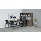 Offices to Go - Fauteuil d’invité rembourré Eor - Noir-La coquille de l’assise confère une apparence épurée et soignée