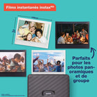 Fujifilm - Imprimante pour smartphone Instax Link Wide - blanc-Mode d'impression QR pour faire le lien jusqu'à une adresse URL, un enregistrement sonore ou des messages
