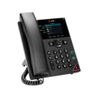 HP - Téléphone IP filaire à montage mural Poly VVX 250 à 4 lignes - Noir-Restez productif avec des touches de 4 lignes prenant en charge jusqu'à 34 lignes d'apparence de touches avec pagination pour les numérotations automatiques et les contacts.