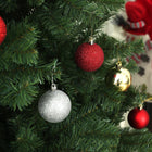 HOMCOM - Sapin de Noël artificiel de 9 pieds avec ouverture automatique - vert-Matériau : acier, plastique 