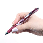 Pentel - EnerGel Rechargeable Rétractable Stylo à Encre Gel - 0,7mm - Encre Bordeaux-Pointe 0,7mm en acier inoxydable.