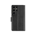 dbramante1928 - Étui portefeuille folio Oslo Pro pour Samsung S25 Ultra - Noir-Design mince, ajusté sur mesure, mais protecteur contre les impacts