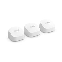 Amazon - Routeur eero 6+ Amazon-Trois routeurs eero 6+ : jusqu'à 430 m²