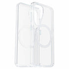 OtterBox - Symmetry Clear Magnets Case pour Samsung Galaxy S25 - Transparent avec teinte bleue-DROP+ Résiste à 3X plus de chutes que la norme militaire (MIL-STD-810G 516.6)