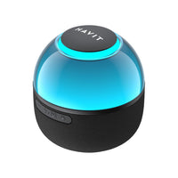 Havit - Haut-parleur rechargeable Bluetooth RVB portable-Connectivité Bluetooth V5.3 transparente : profitez d'un son sans fil rapide et stable avec une portée améliorée et un appairage rapide