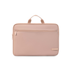 Bugatti - Commuter Series étui pour ordinateur portable - 16 po – Rose cendré-Fabriqué en polyester