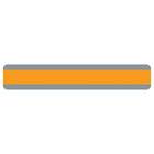 Ashley Productions - ASH10865-24 Guide de lecture à double bande de phrase - 1-1/4" x 7-1/4" - orange - paquet de 24-Les filtres de guide de lecture sont idéaux pour surmonter les difficultés de lecture.