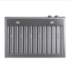 KUCHT KRH360-SS-C 36 po Hotte murale - avec commandes numériques - 900 CFM - Acier inoxydable-Sortie de conduit ronde de 8 po pour de meilleures performances et une plus grande efficacité de ventilation
