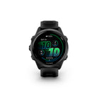 Garmin - Forerunner 570 - 42 mm, aluminium gris ardoise avec bracelet noir translucide/noir-RAPPORT DU MATIN ET DU SOIR - Réveillez-vous avec votre rapport du matin comprenant un aperçu de votre sommeil, de votre récupération et de vos perspectives d'entraînement, ainsi que votre VFC, votre préparation à l'entraînement et la météo. Avant de vous coucher, recevez un rapport du soir pour mieux préparer le lendemain : rappel de vos besoins en sommeil, de votre entraînement du lendemain, de la météo et des évén