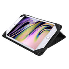 Basic Tech - Etui universel folio pour tablette de 7 po à 8 po - anthracite-Cuir vegetal lisse