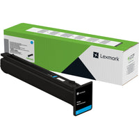 Lexmark - Cartouche de toner du programme de retour 77L10C0 - Cyan-Technologie d'impression : Laser couleur