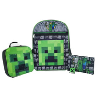 Bioworld - Sac à dos 5 pièces Minecraft-Caractéristiques : Bretelles ajustables pour un confort accru