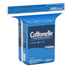 Cottonelle - Lingettes humides jetables dans les toilettes Cottonelle Fresh Care, lingettes humides pour adultes - 1 pack de recharge - 252 lingettes au total-252 lingettes au total