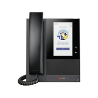 HP - Téléphone IP filaire à montage mural Poly CCX 400 - Noir-Les conversations restent claires avec les technologies Poly HD Voice et Poly Acoustic Clarity
