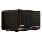 Edifier - Haut-parleur de table rétro S300, audio Hi-Res avec LDAC, système sans fil multi-pièces AirPlay 2, puissance RMS de 80 W et télécommande – Noir-Commandes intuitives : Contrôlez votre musique facilement grâce aux boutons et aux molettes intégrés, ou à l’aide de la télécommande