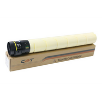 CET - Konica Minolta Bizhub C454/554/454e/554e TN-512Y Cartouche de toner - Rendement Standard - Jaune-Couleur: Jaune