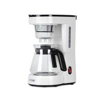 Commercial Chef - Cafetière filtre 5 tasses avec filtre verseur-CAFÉ FILTRE DE QUALITÉ — Cette cafetière COMMERCIAL CHEF de 5 tasses (10,43 po x 8,1 po x 12,6 po) est votre solution matinale pour plus de commodité et de qualité. Cette cafetière (2,65 lb) prépare complètement le café en 6 minutes et garde le café chaud jusqu'à 2 heures. Ayez-le prêt quand vous en avez besoin !