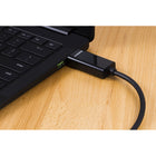Staples - Câble DisplayPort vers HDMI - 6 pi-Portée étendue - Ce câble noir de 6 pi offre une portée suffisante pour différentes configurations