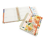 Orange Circle Studio - Agenda à trois onglets non daté - Bold Blossoms - 9.67" x 7.48" - Couleur assortie - Anglais-6