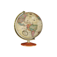 Replogle - Globe terrestre antique illuminé Odessa 12 po - Anglais-Globe océanique antique illuminé