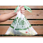 Glad - Petits Sacs compostables à cordon coulissant - non parfumés - 10 L - Paquet de 30-Sacs certifiés 100 % compostables à base de plantes/bioplastiques