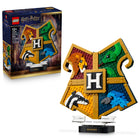 LEGO - Harry Potter Le blason de maison de Poudlard-Décoration magique en briques LEGO Harry Potter avec des secrets cachés